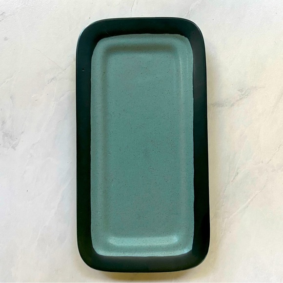 Arrow Stone Trinket Tray - Navajo Blue - Stoneware - Picture 4 of 5